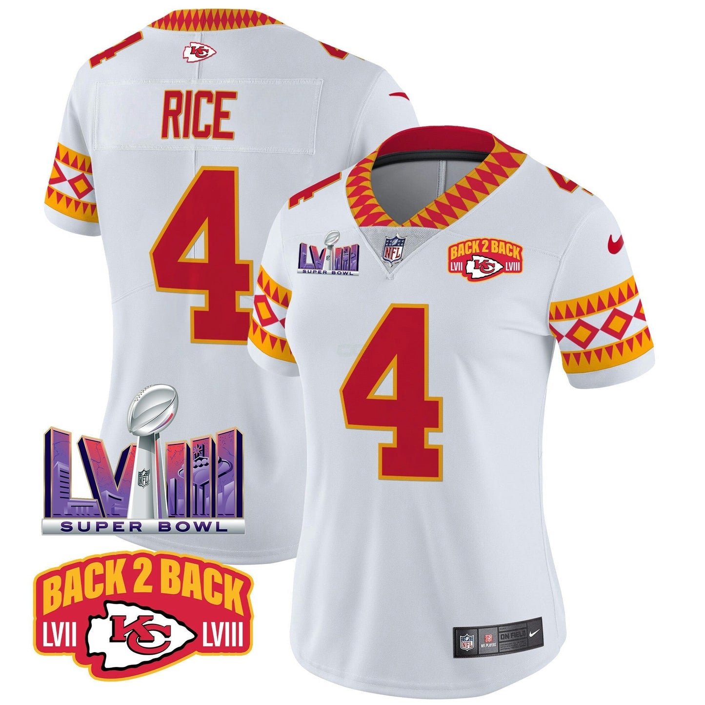 Camisa NFL Kansas City Chiefs Women’s Special Vapor Limited Jersey