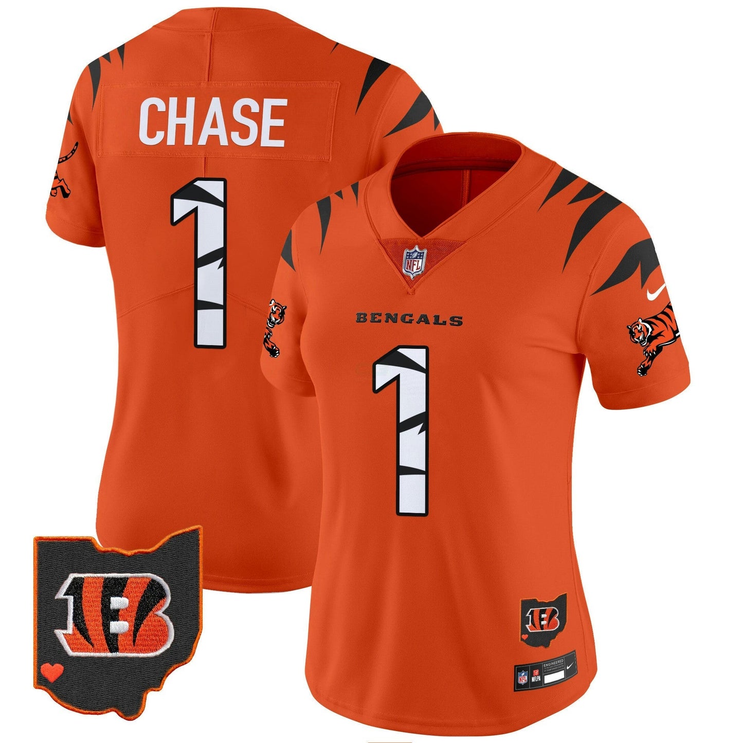 Camisa NFL Cincinnati Bengals Women’s Special Vapor Limited Jersey