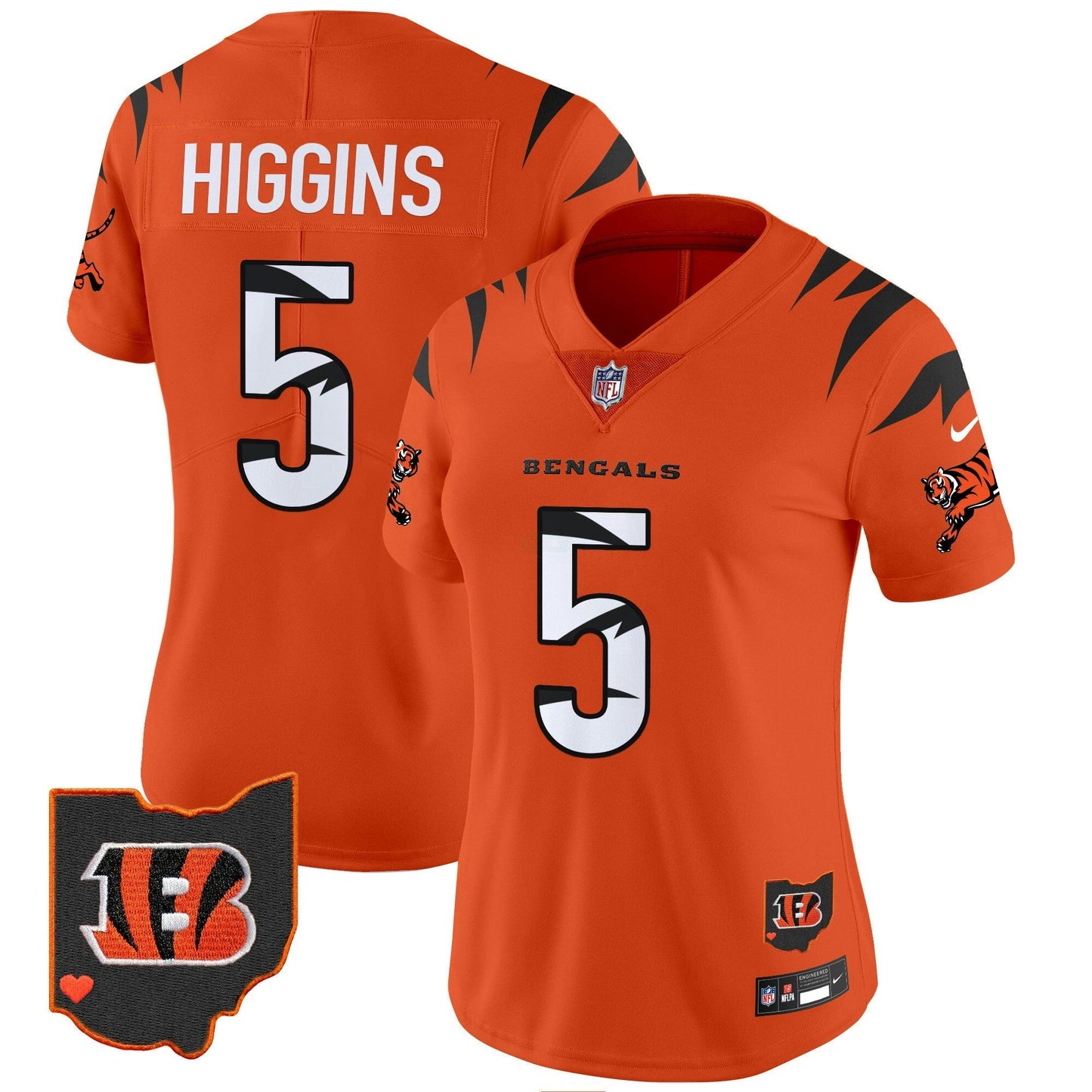 Camisa NFL Cincinnati Bengals Women’s Special Vapor Limited Jersey