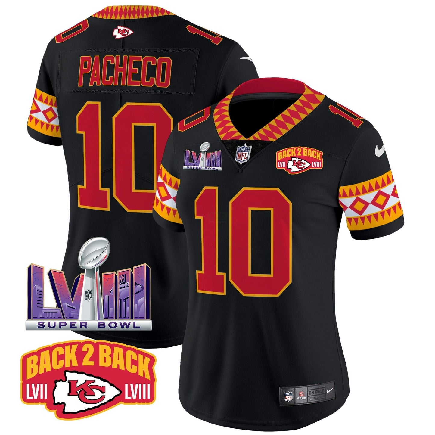 Camisa NFL Kansas City Chiefs Women’s Special Vapor Limited Jersey