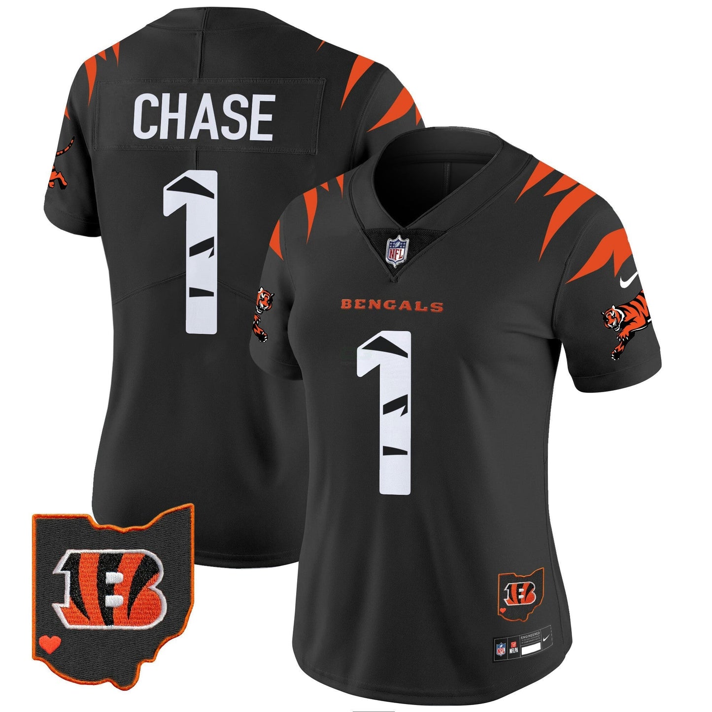 Camisa NFL Cincinnati Bengals Women’s Special Vapor Limited Jersey