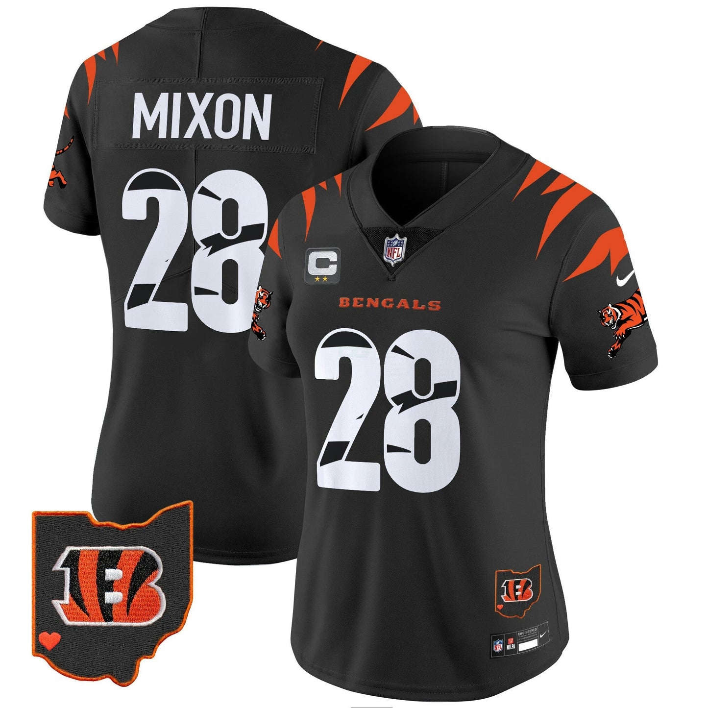 Camisa NFL Cincinnati Bengals Women’s Special Vapor Limited Jersey