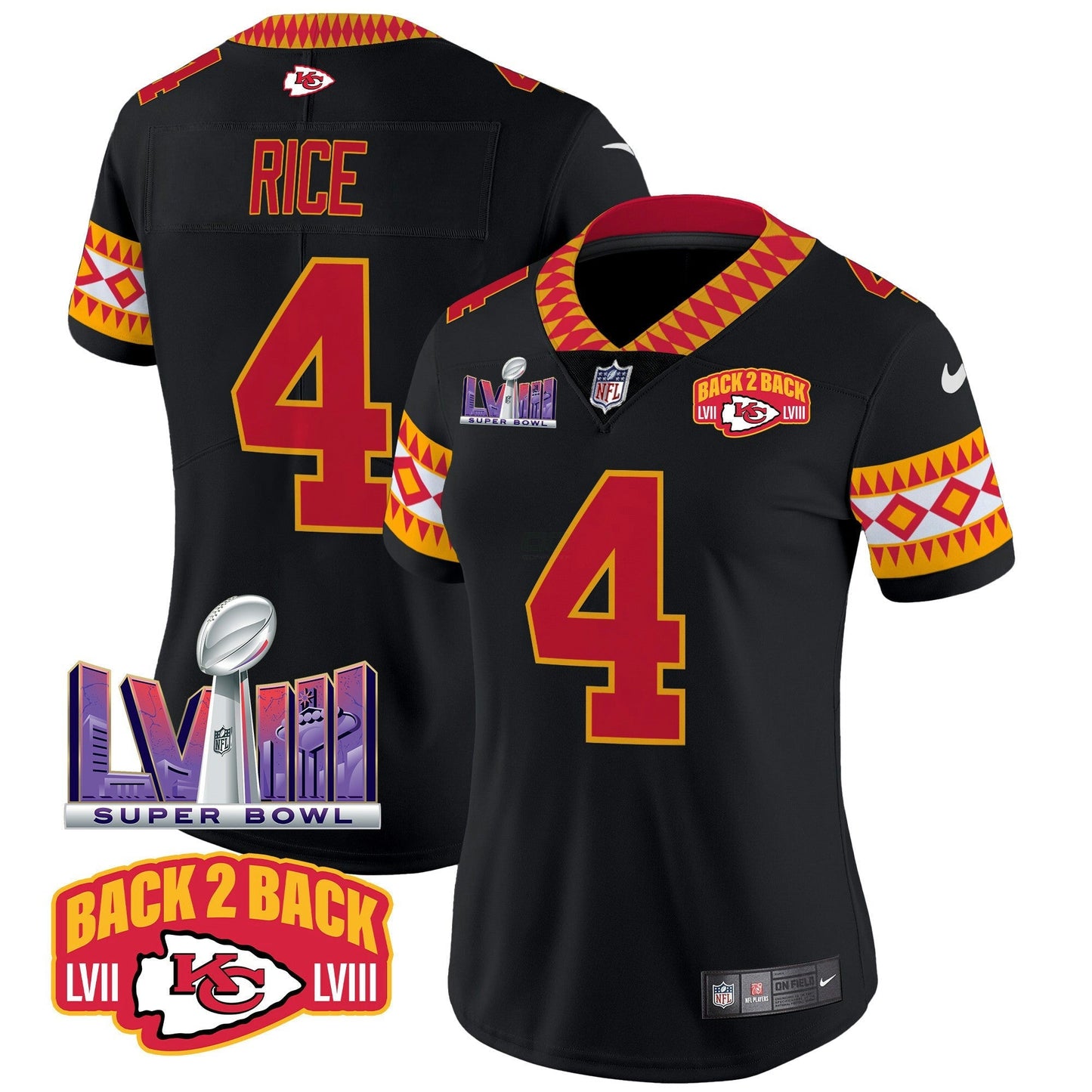 Camisa NFL Kansas City Chiefs Women’s Special Vapor Limited Jersey
