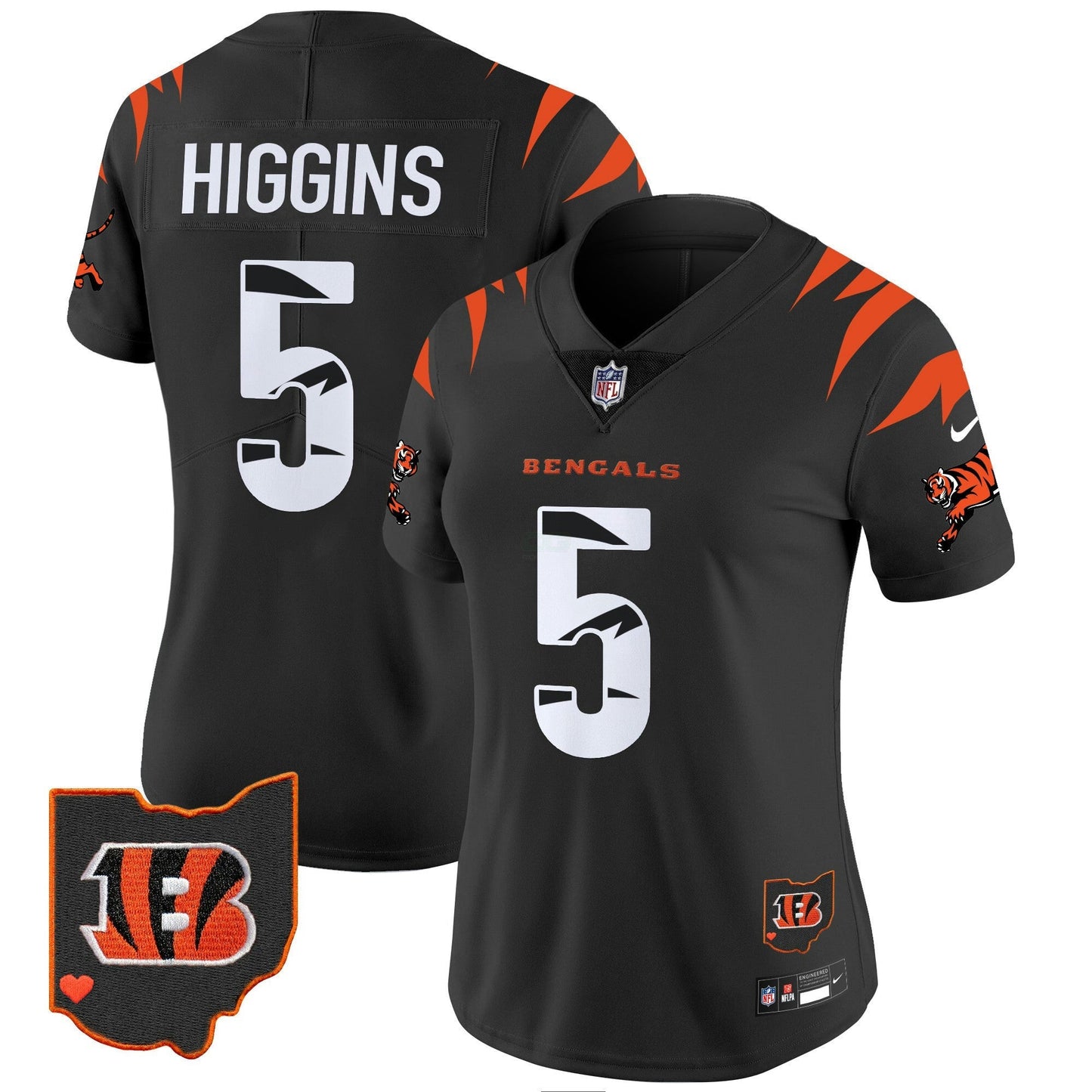 Camisa NFL Cincinnati Bengals Women’s Special Vapor Limited Jersey