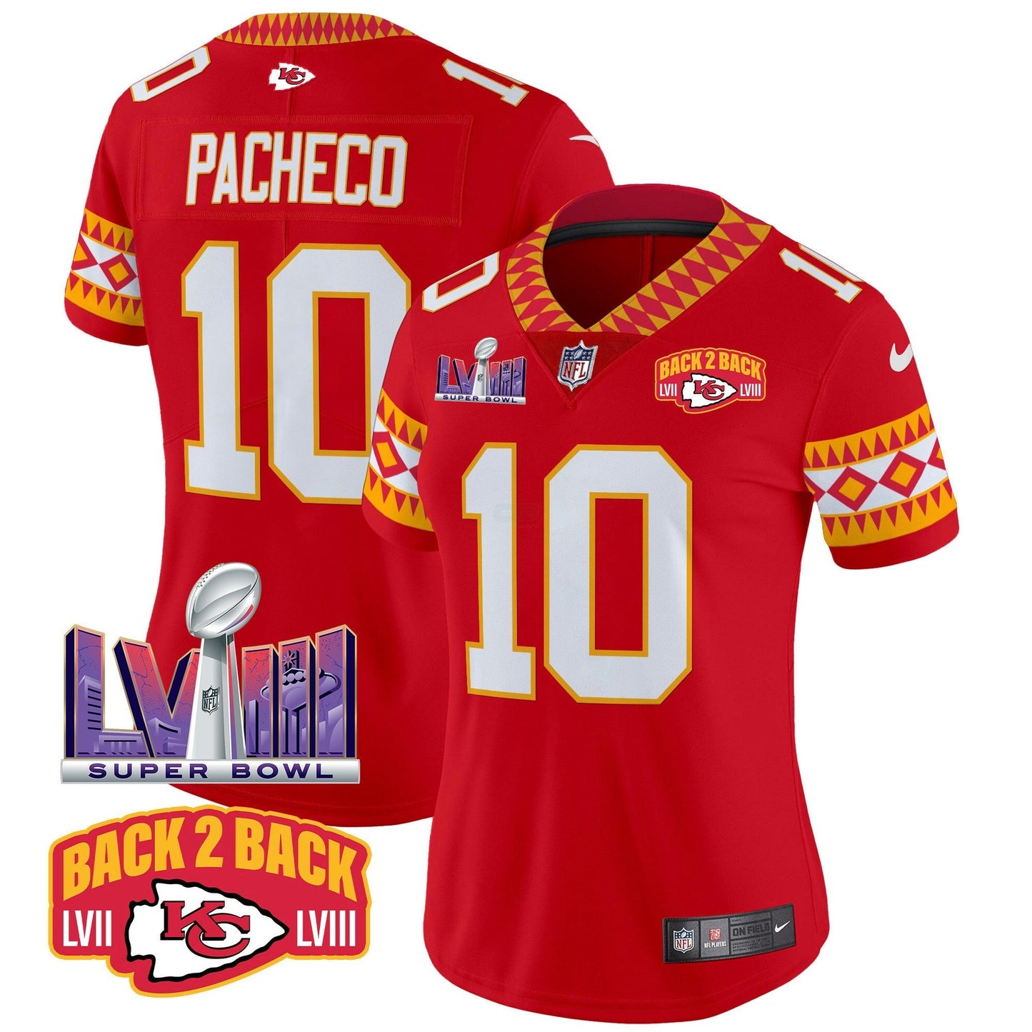 Camisa NFL Kansas City Chiefs Women’s Special Vapor Limited Jersey