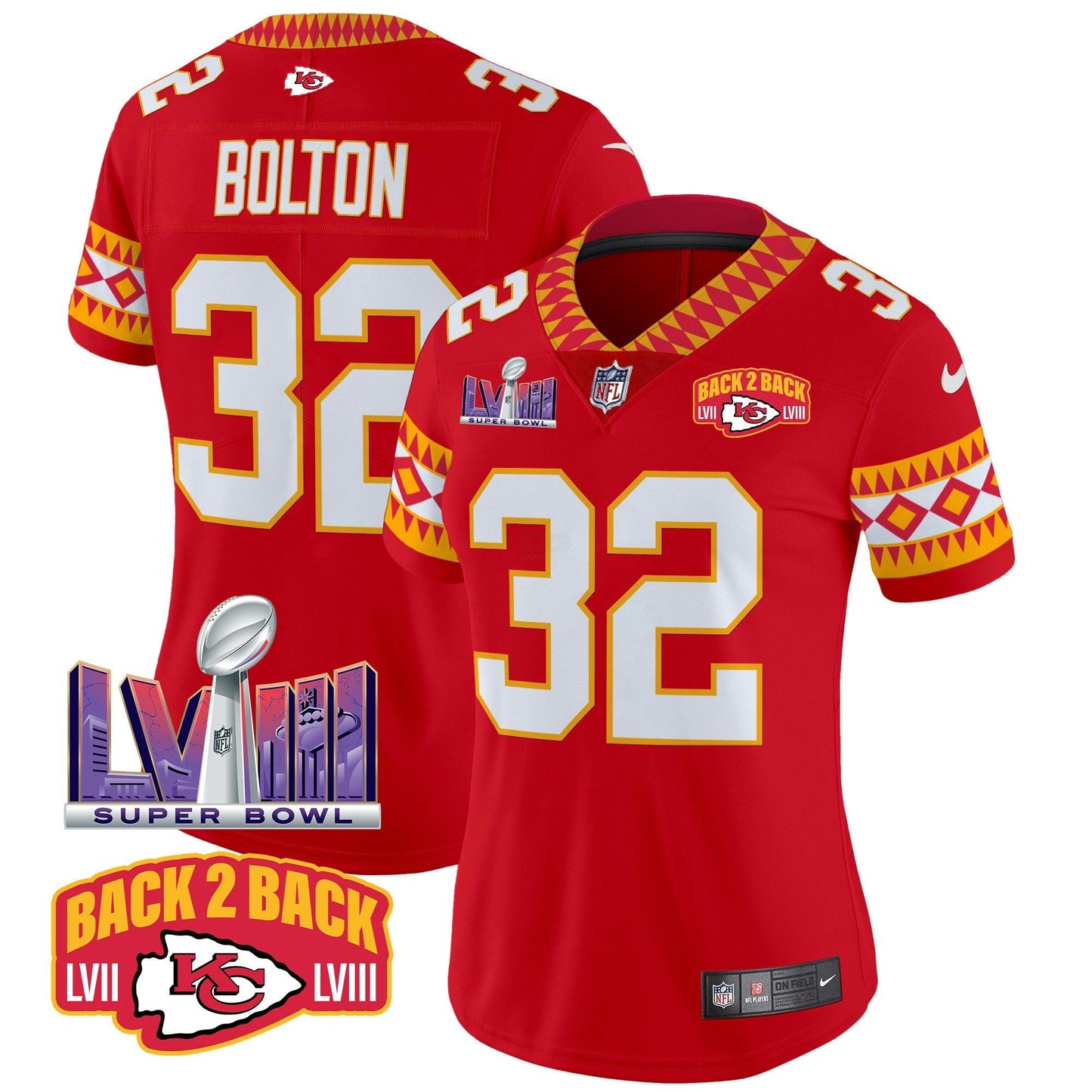 Camisa NFL Kansas City Chiefs Women’s Special Vapor Limited Jersey