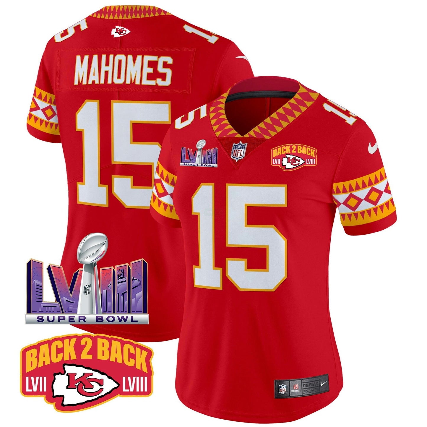 Camisa NFL Kansas City Chiefs Women’s Special Vapor Limited Jersey