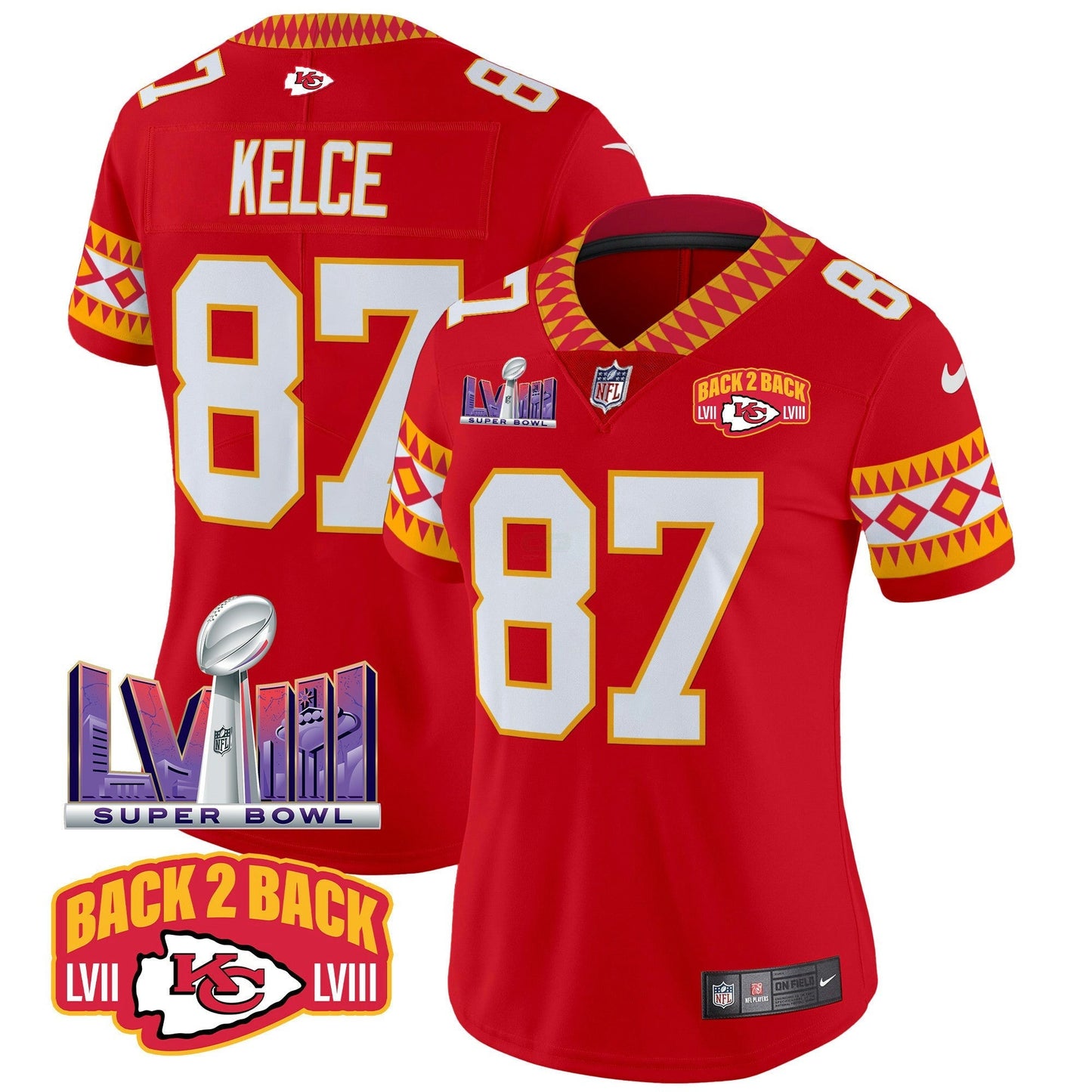 Camisa NFL Kansas City Chiefs Women’s Special Vapor Limited Jersey
