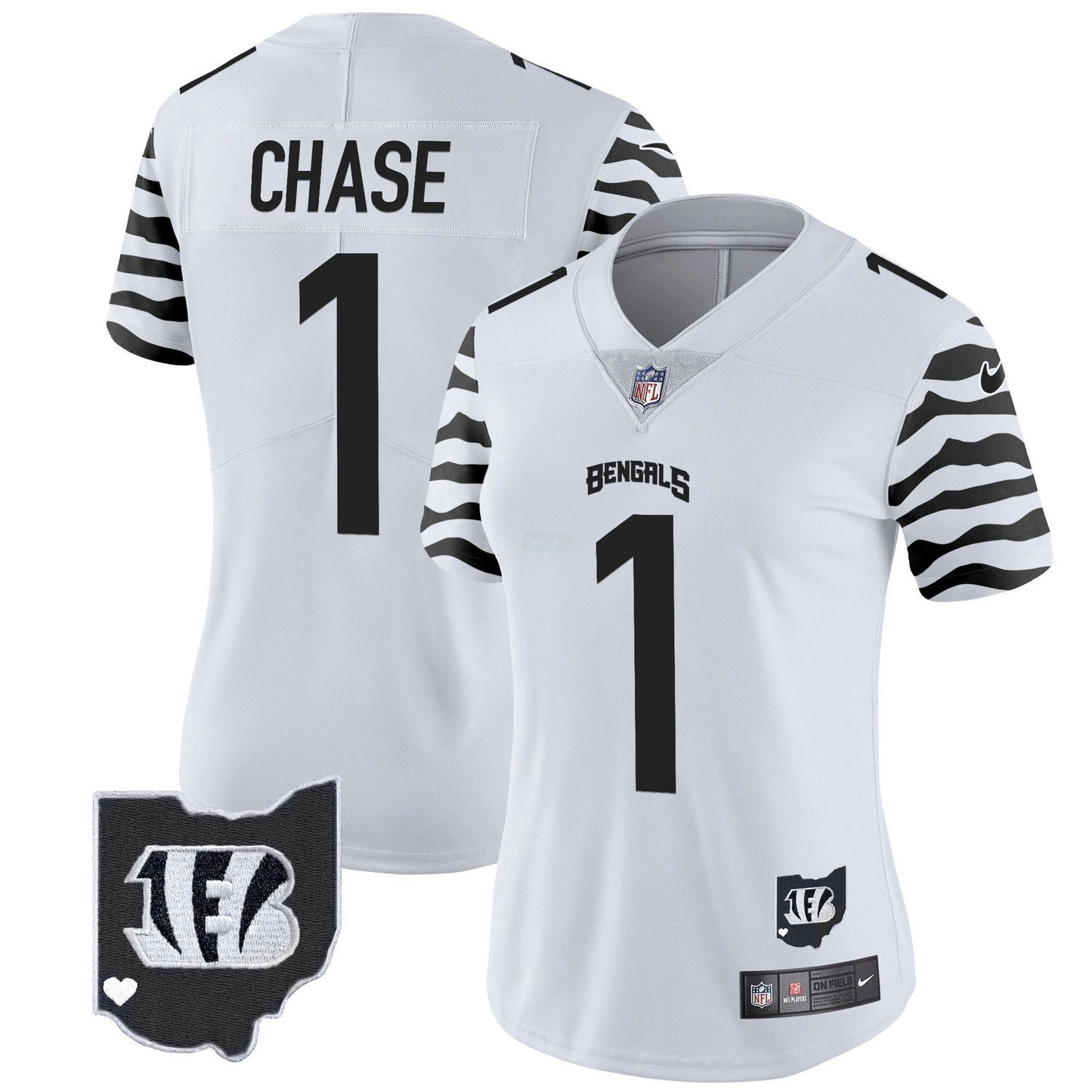 Camisa NFL Women’s Stripes Vapor Limited Jersey