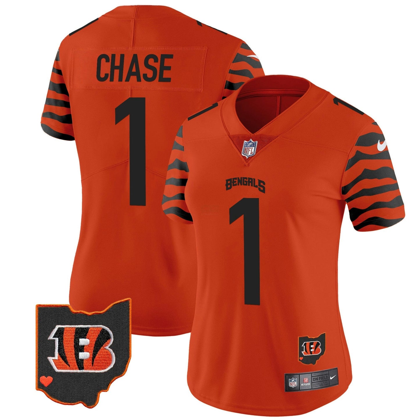 Camisa NFL Women’s Stripes Vapor Limited Jersey