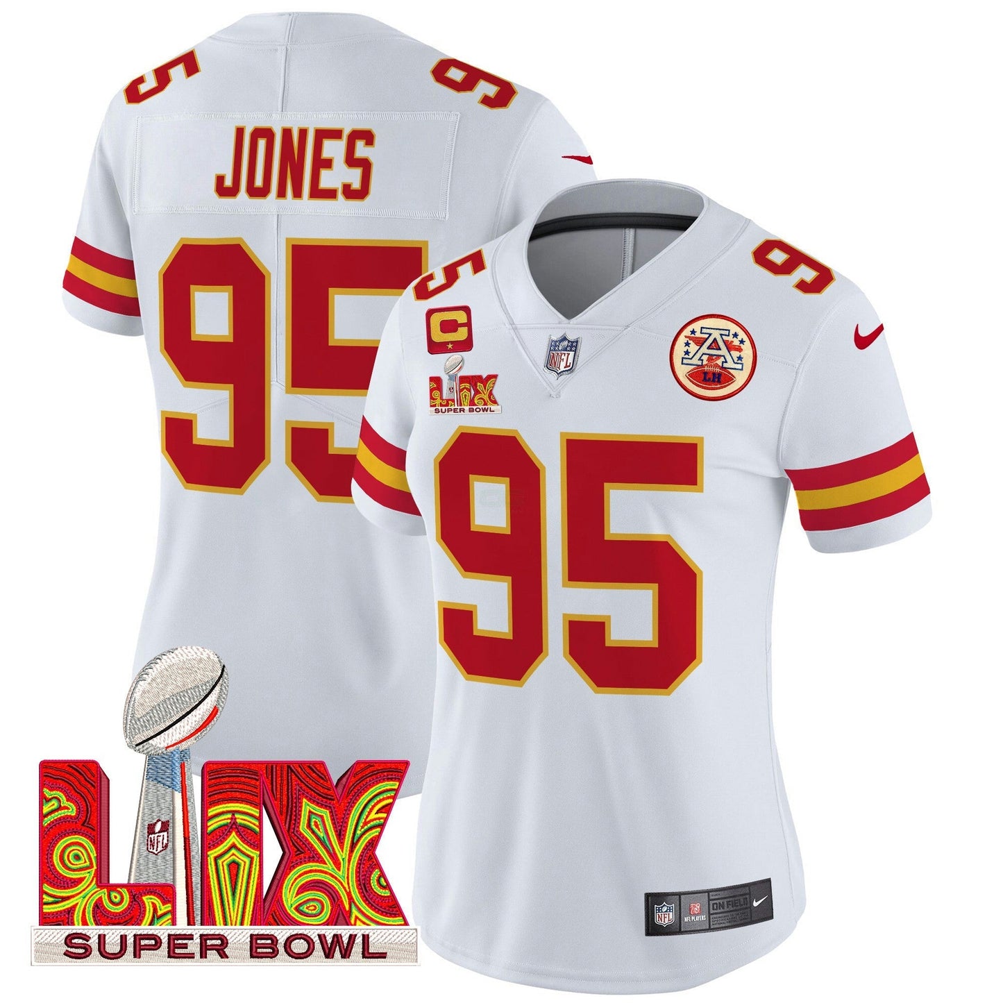Camisa NFL Women’s Super Bowl LIX Patch Vapor Limited Jersey