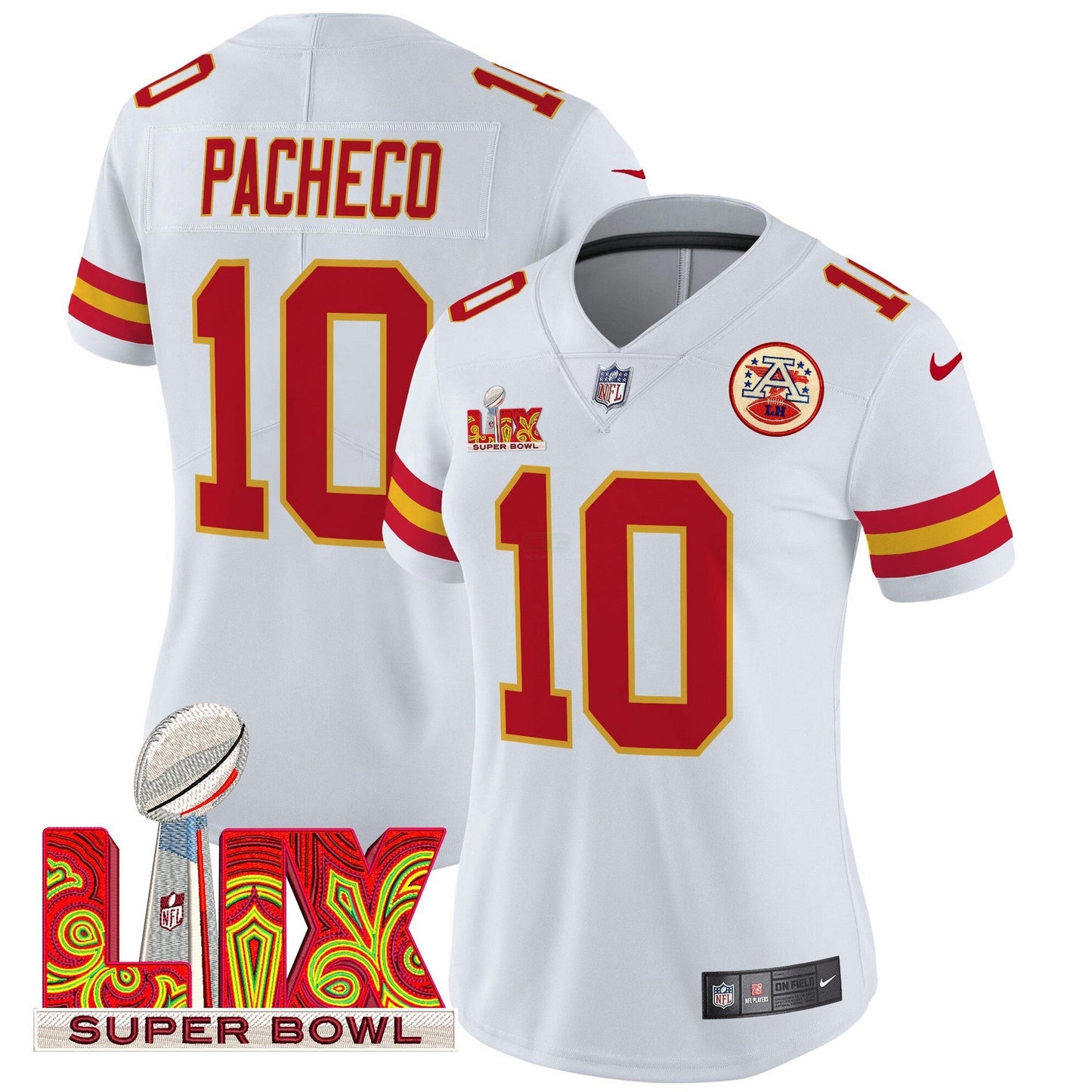 Camisa NFL Women’s Super Bowl LIX Patch Vapor Limited Jersey