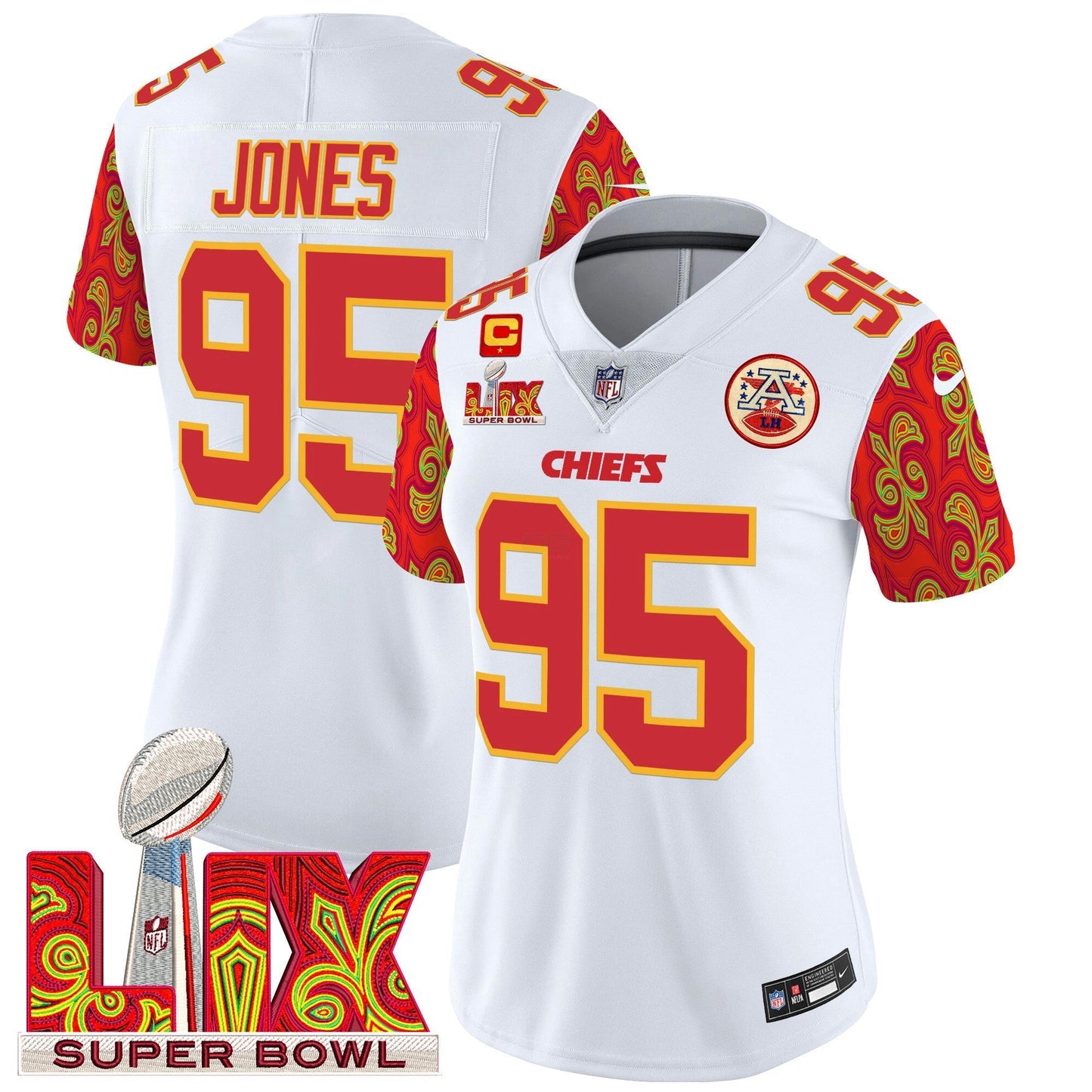 Camisa NFL Women’s Super Bowl LIX Style Vapor Limited Jersey