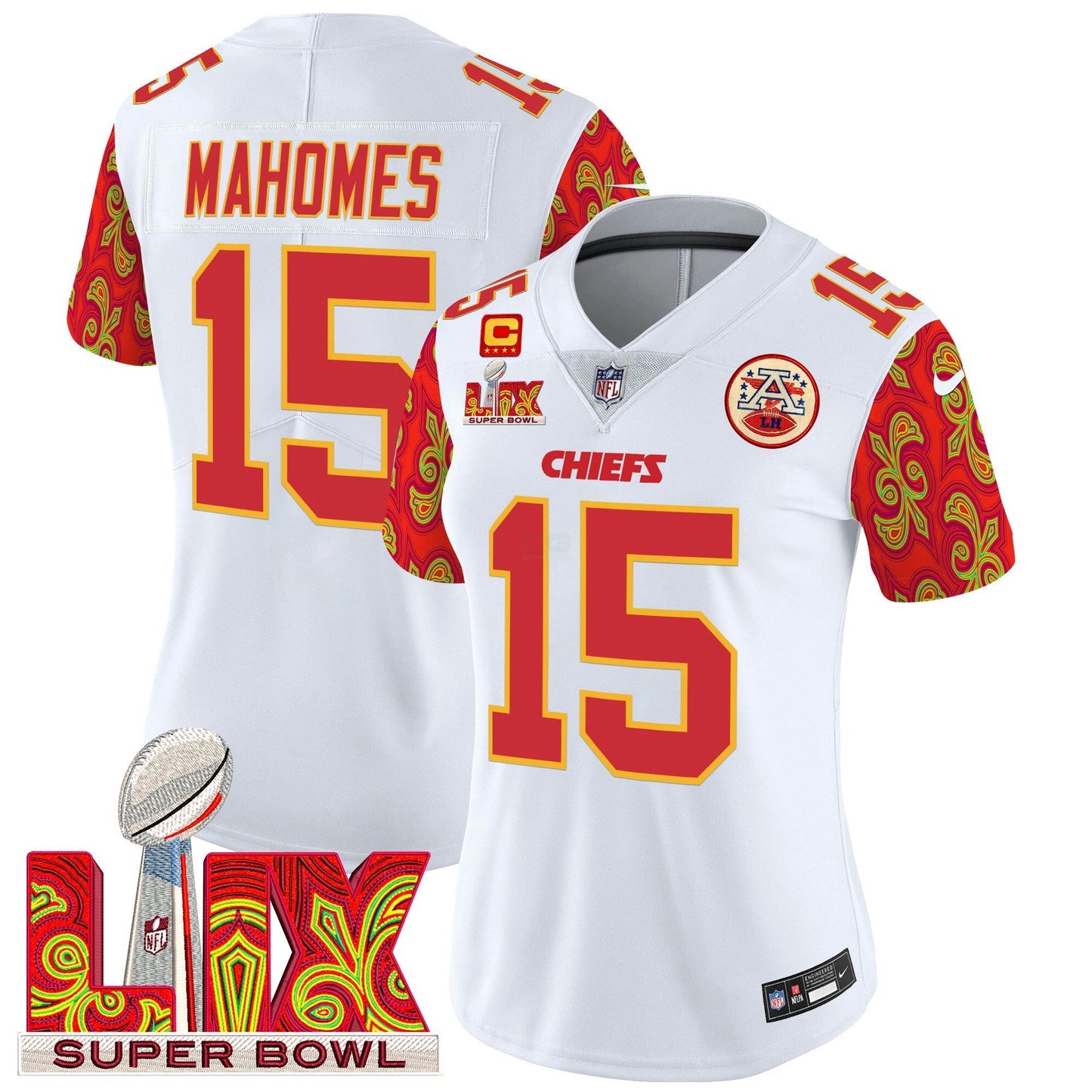 Camisa NFL Women’s Super Bowl LIX Style Vapor Limited Jersey