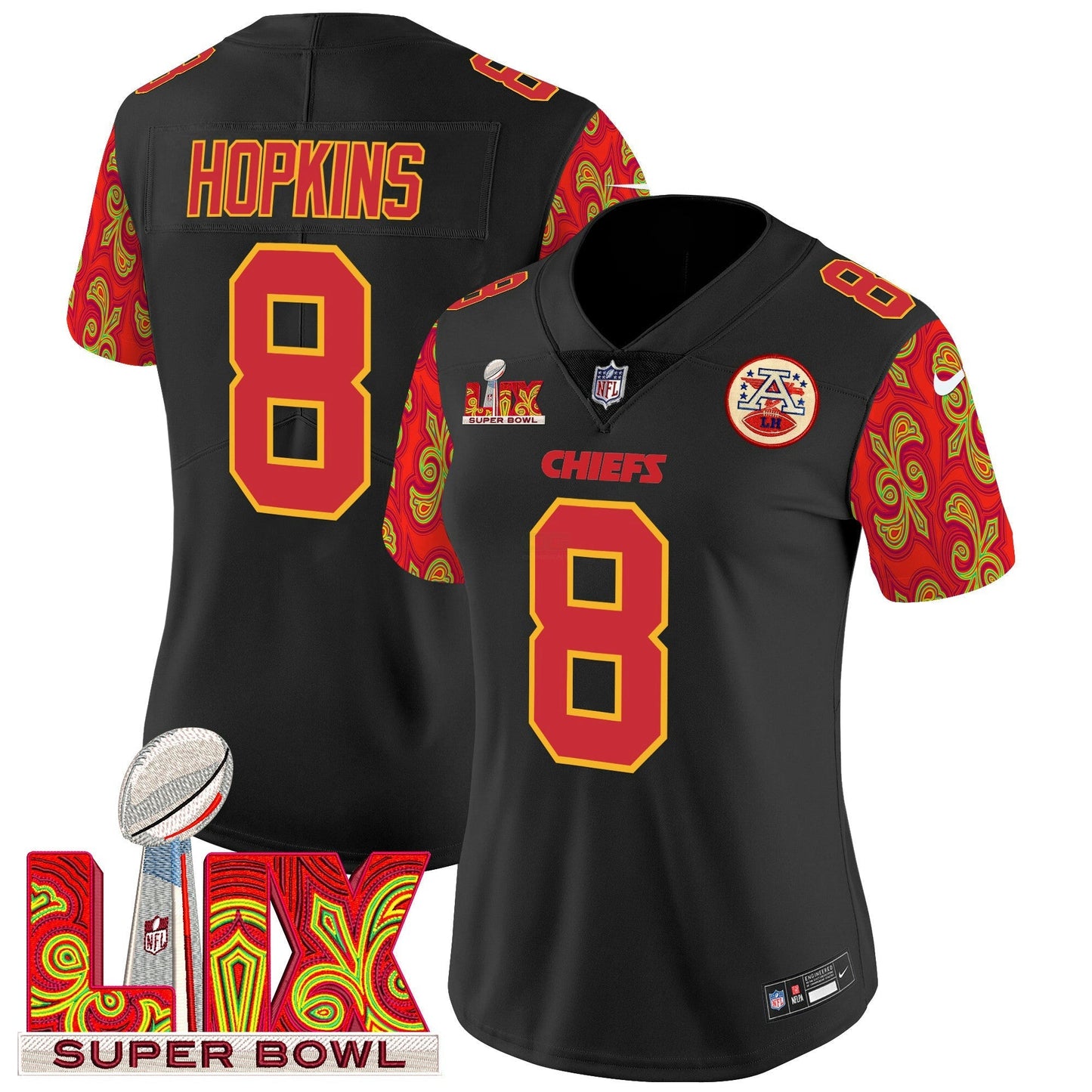 Camisa NFL Women’s Super Bowl LIX Style Vapor Limited Jersey