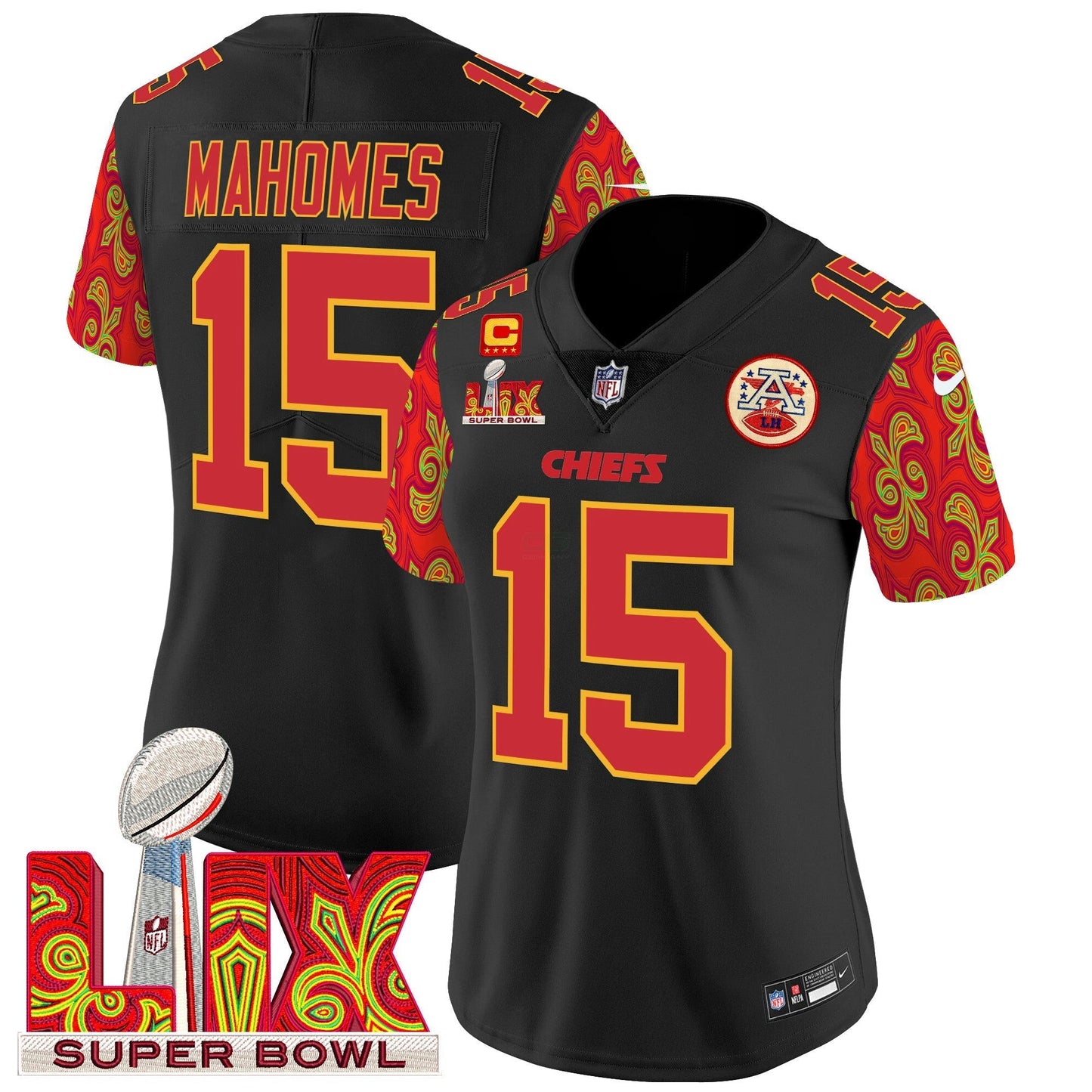 Camisa NFL Women’s Super Bowl LIX Style Vapor Limited Jersey