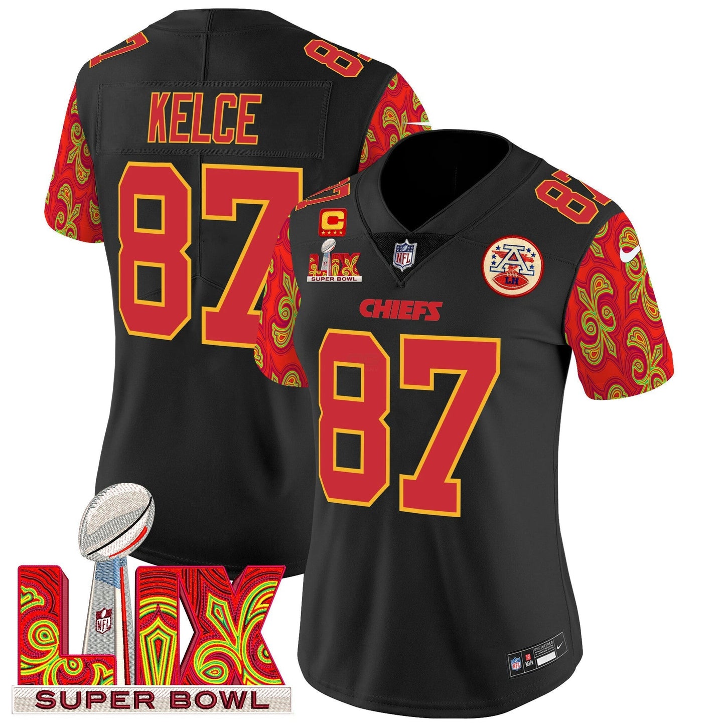 Camisa NFL Women’s Super Bowl LIX Style Vapor Limited Jersey