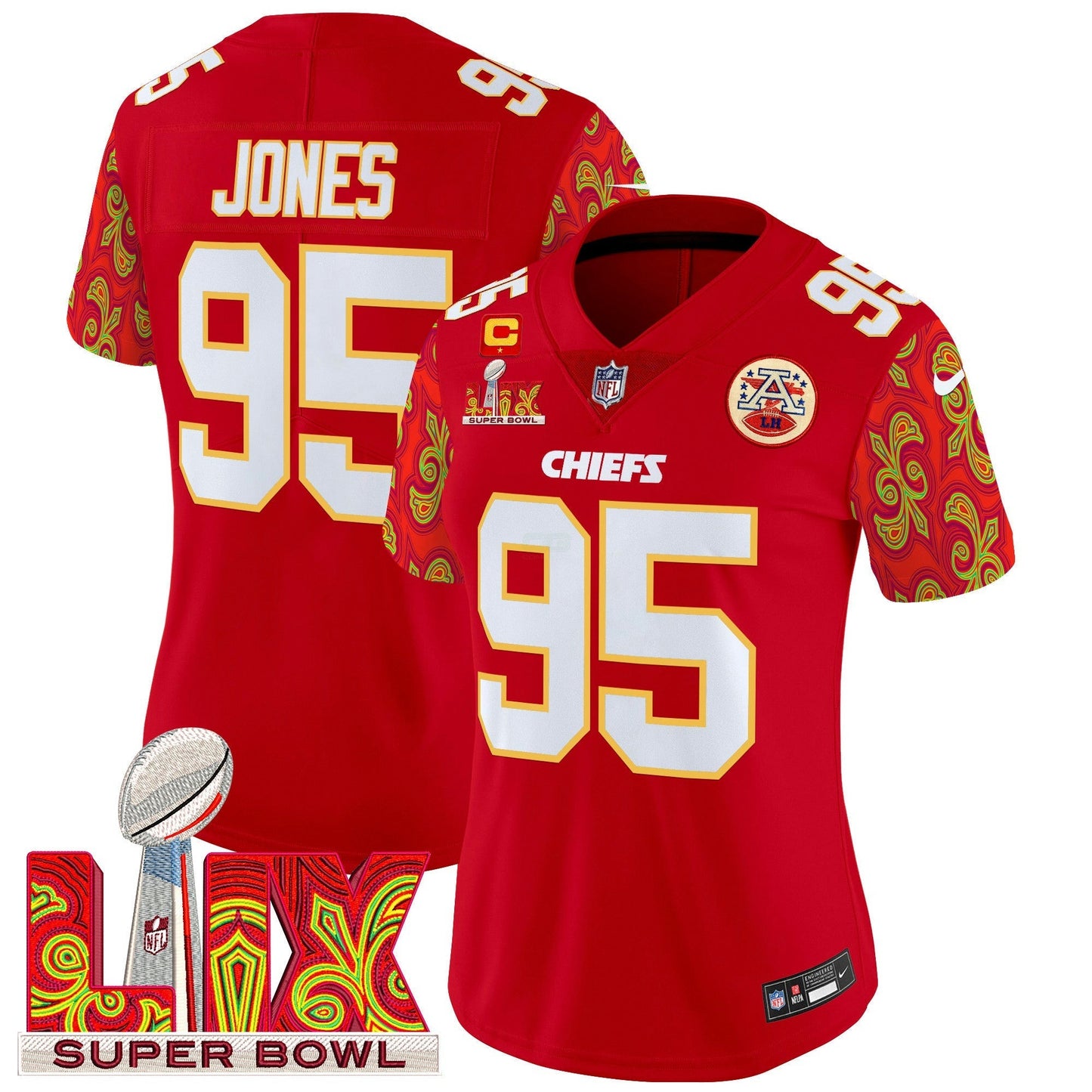 Camisa NFL Women’s Super Bowl LIX Style Vapor Limited Jersey
