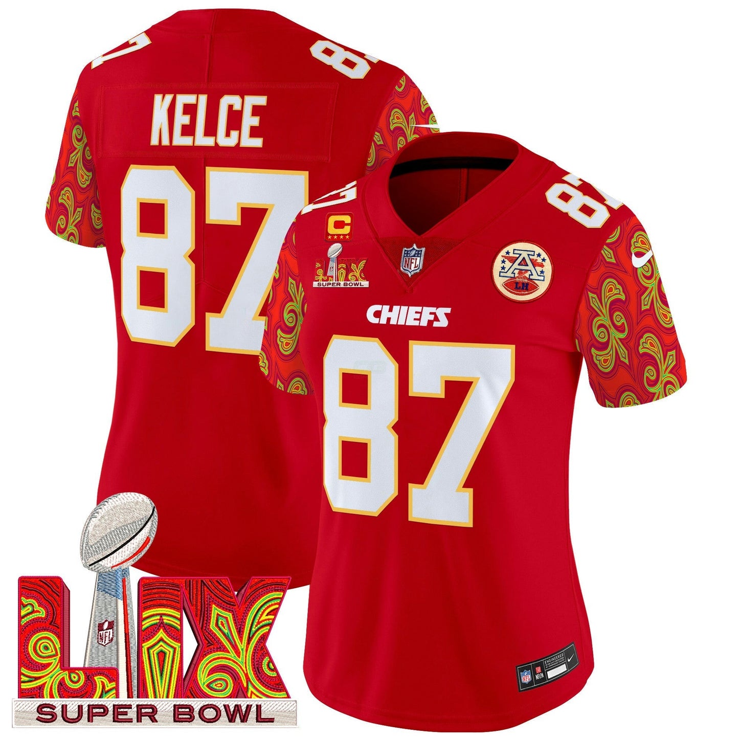 Camisa NFL Women’s Super Bowl LIX Style Vapor Limited Jersey