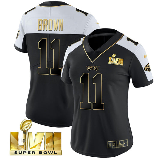 Camisa NFL Women’s Super Bowl LVII Dourada Vapor Jersey