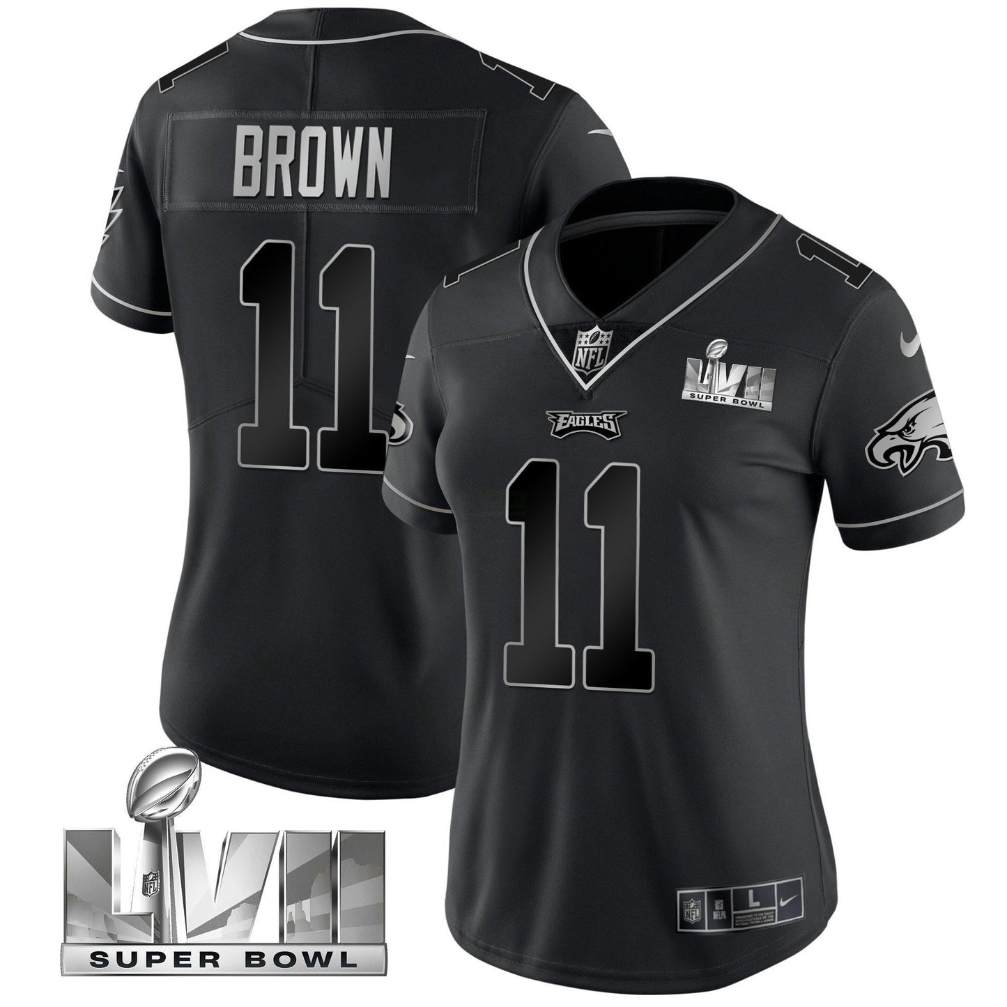 Camisa NFL Women’s Super Bowl LVII Dourada Vapor Jersey