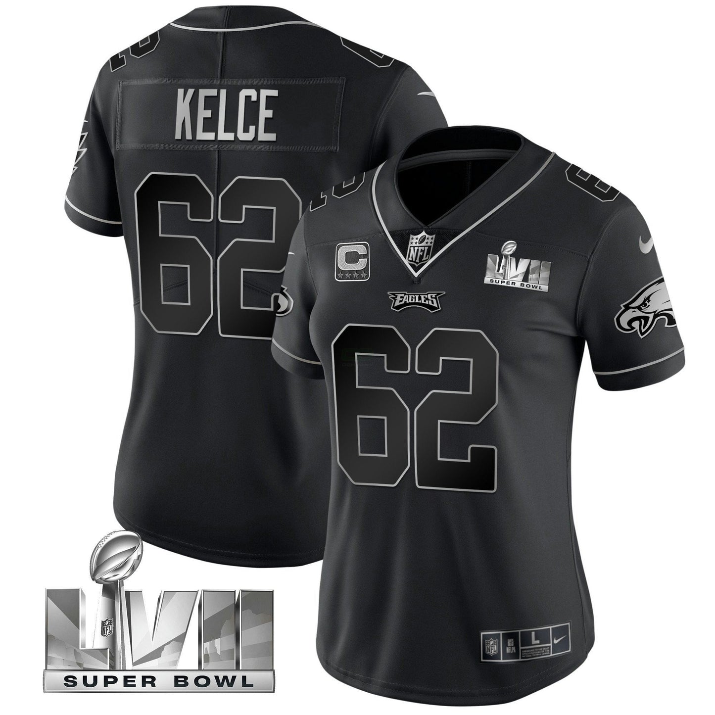 Camisa NFL Women’s Super Bowl LVII Dourada Vapor Jersey