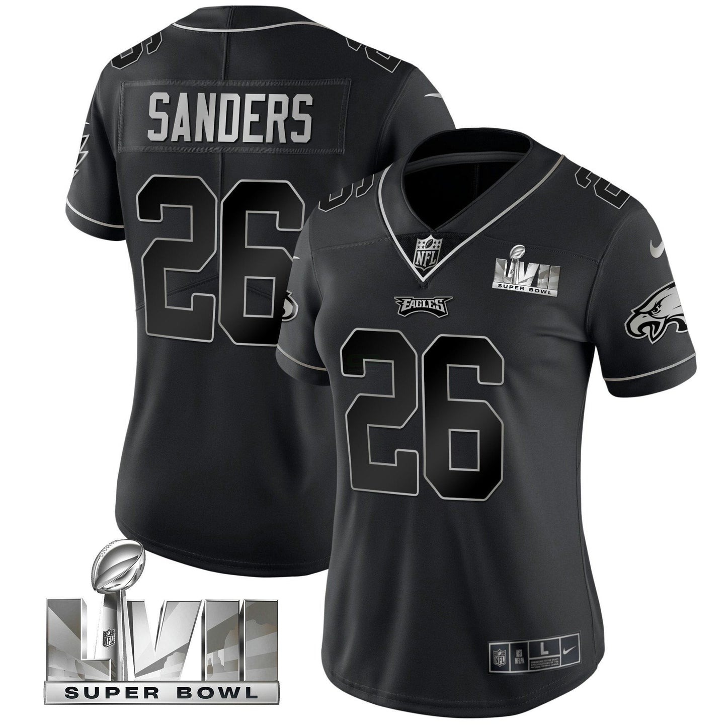 Camisa NFL Women’s Super Bowl LVII Dourada Vapor Jersey