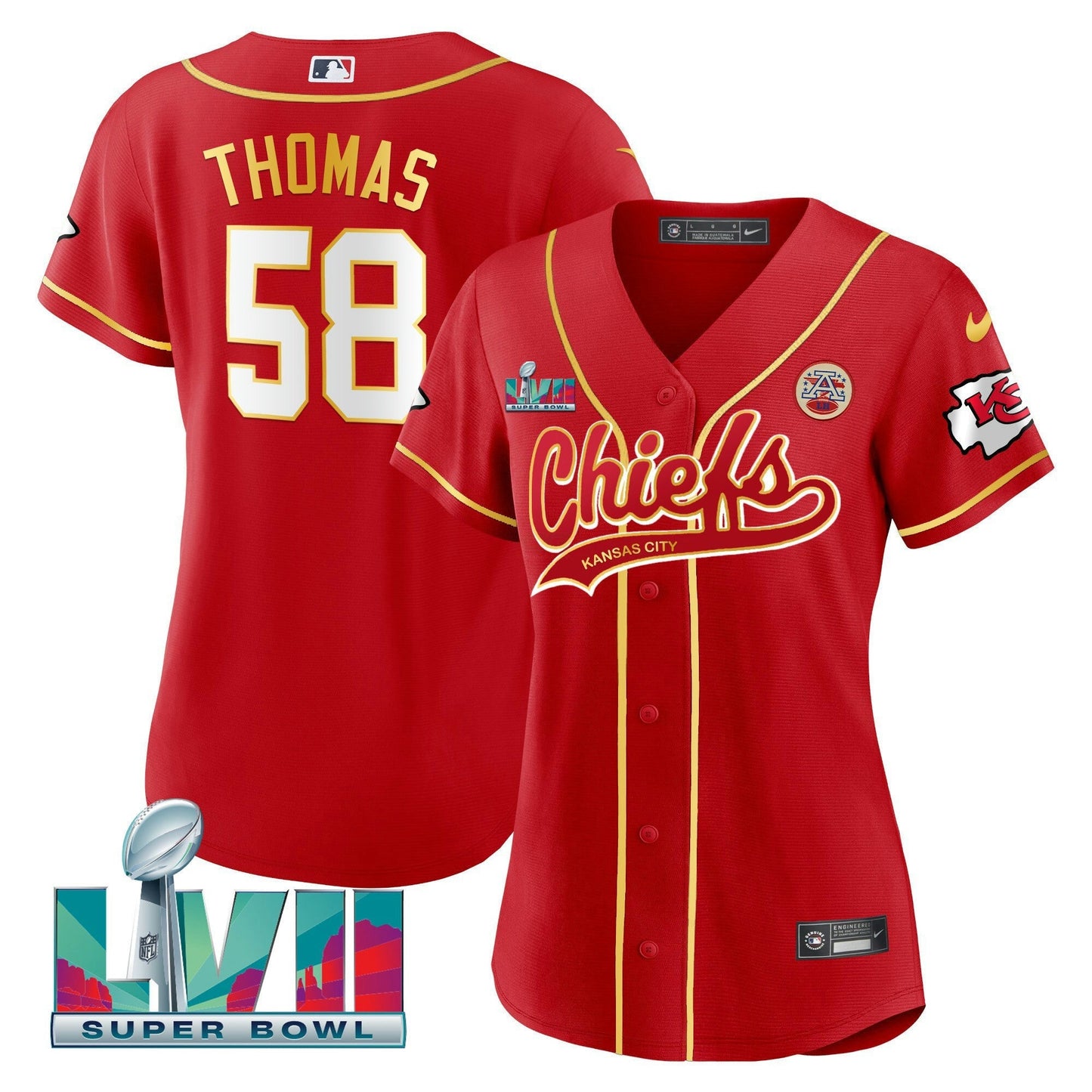 Camisa NFL Women’s Super Bowl LVII Jersey