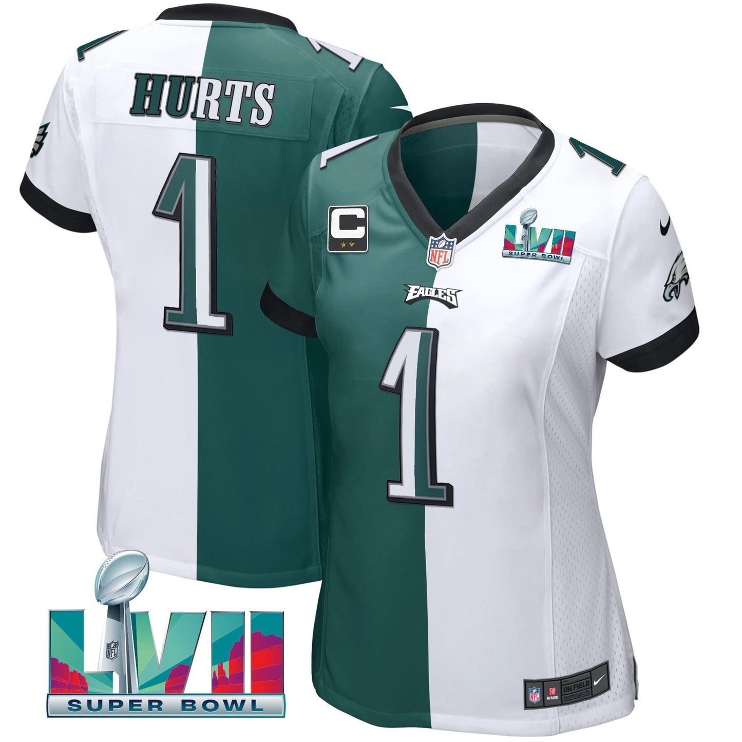 Camisa NFL Women’s Super Bowl LVII Split Jersey