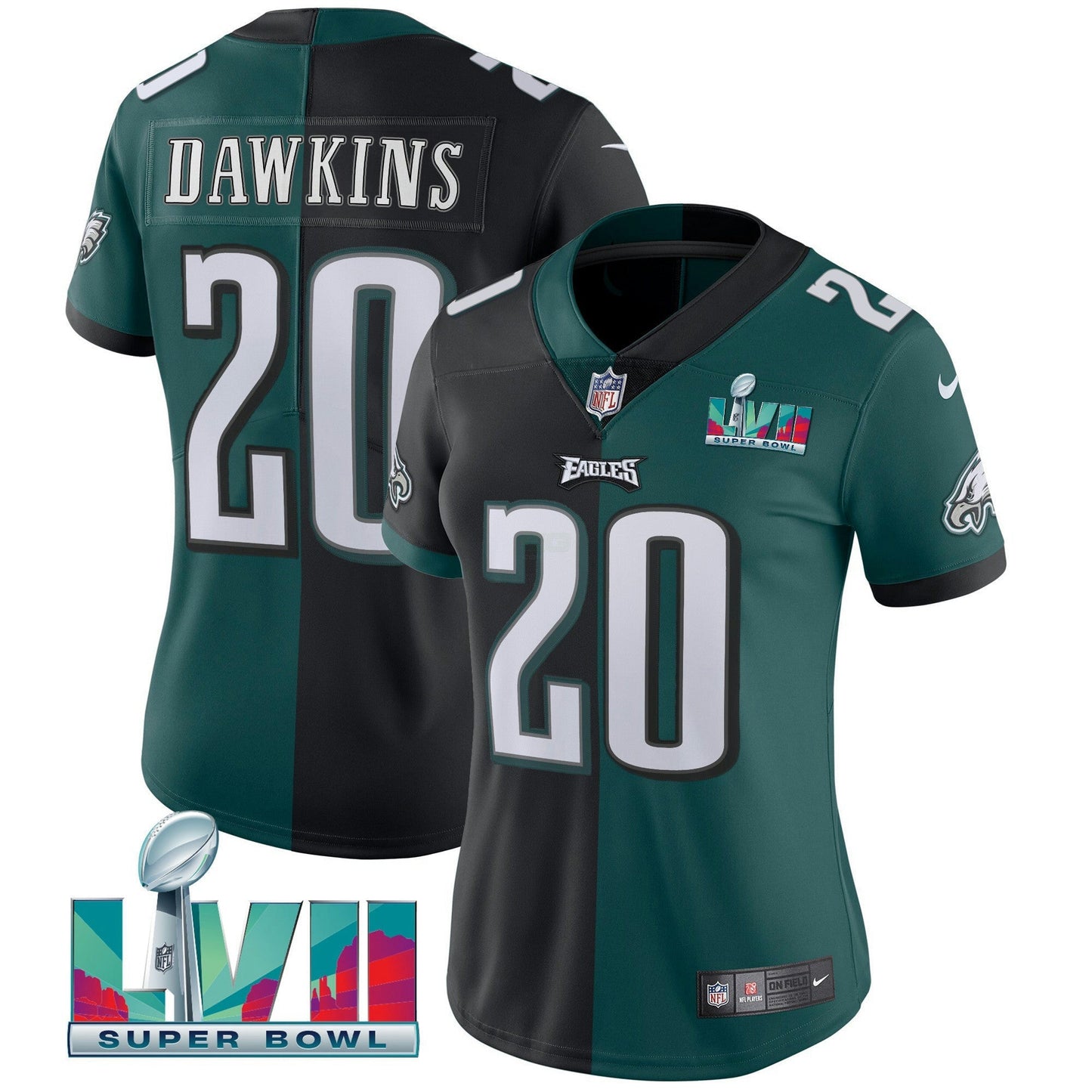 Camisa NFL Women’s Super Bowl LVII Split Jersey