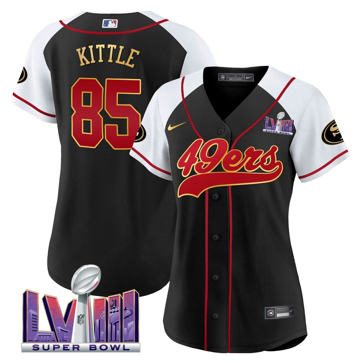 Camisa NFL Women’s Super Bowl LVIII Patch Jersey