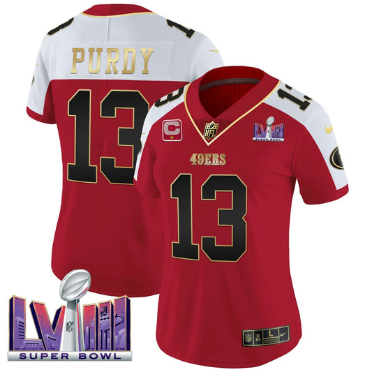 Camisa NFL Women’s Super Bowl LVIII Patch Vapor Jersey