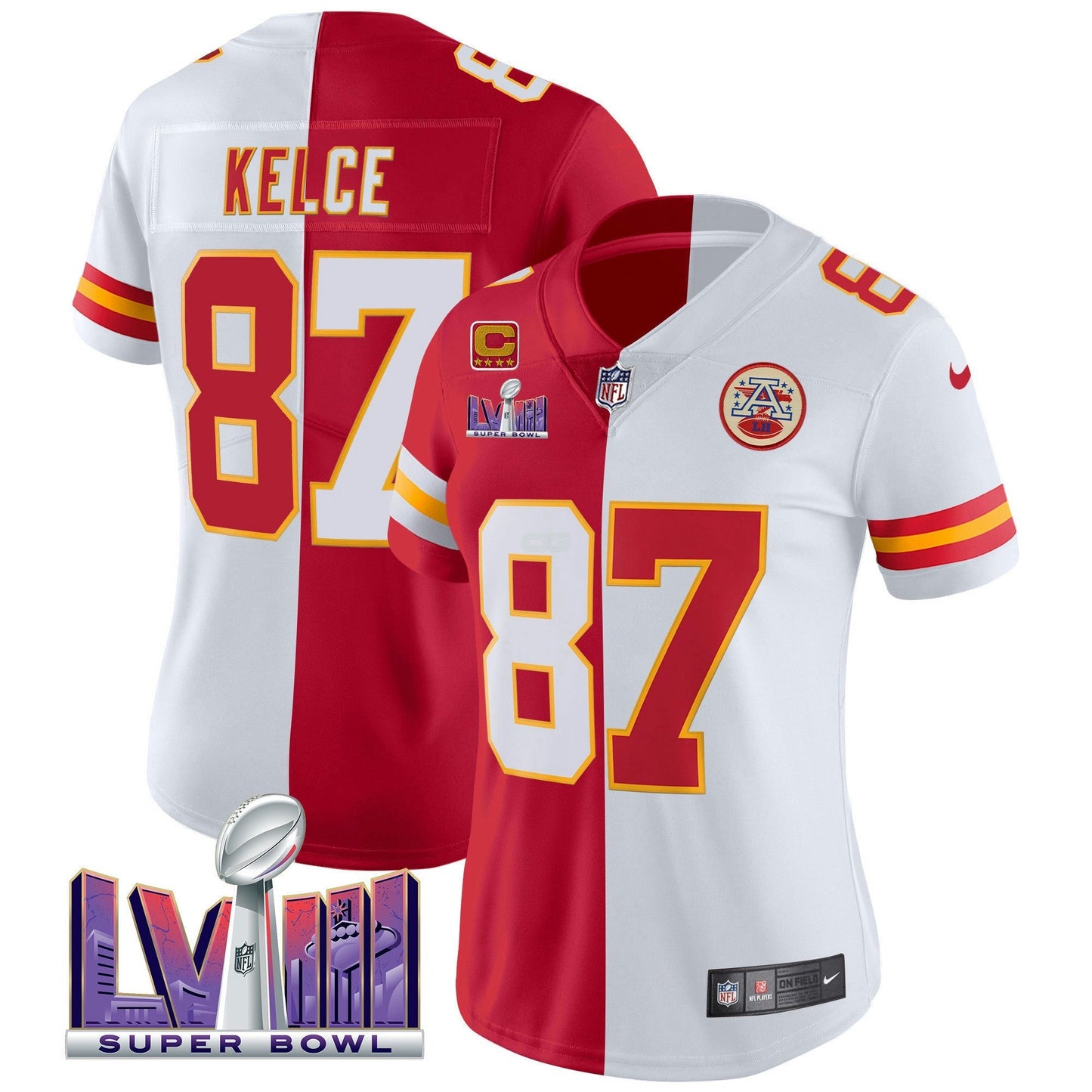 Camisa NFL Women’s Super Bowl LVIII Patch Vapor Jersey V4