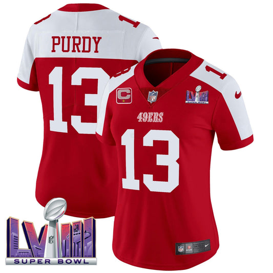 Camisa NFL Women’s Super Bowl LVIII Patch Vapor Limited Jersey