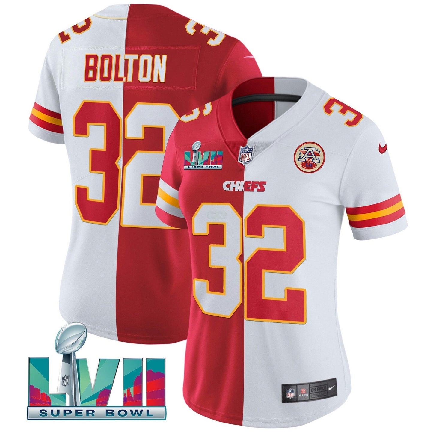 Camisa NFL Women’s Super Bowl Vapor Dourada Jersey