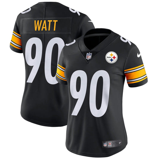 Camisa NFL Women’s T. J. Watt Vapor Jersey - Preta
