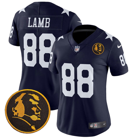 Camisa NFL Women’s Texas & John Madden Patch Vapor Limited Jersey V2