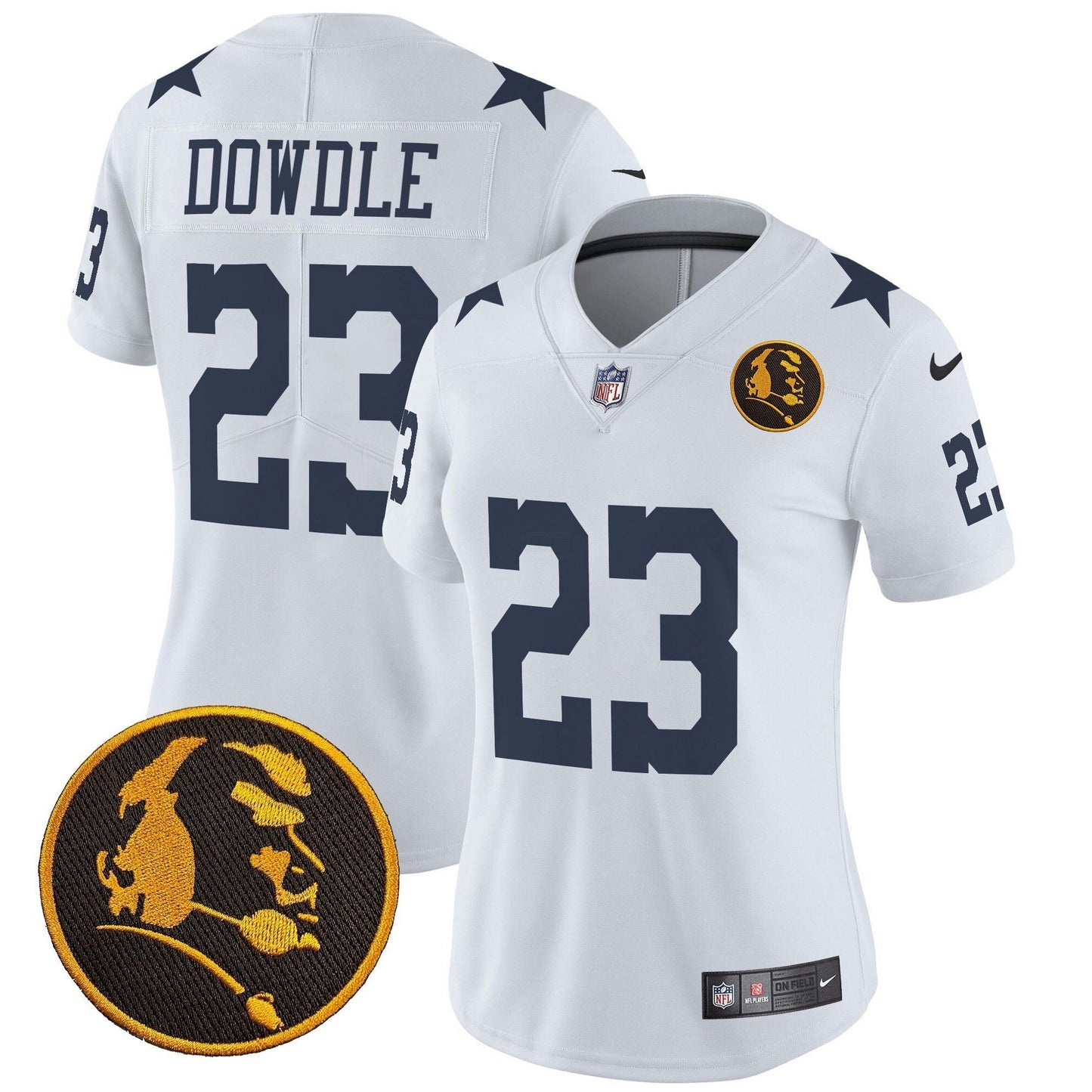 Camisa NFL Women’s Texas & John Madden Patch Vapor Limited Jersey V2