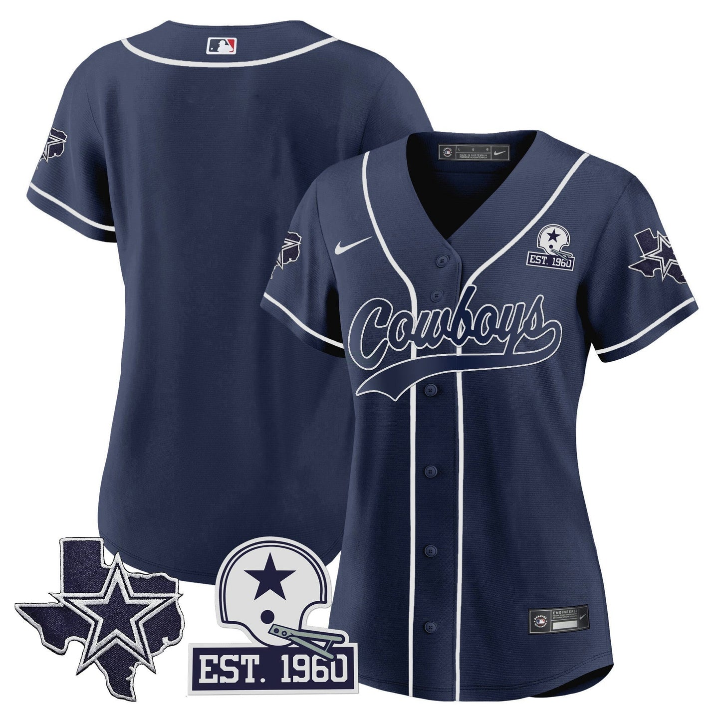 Camisa NFL Women’s Texas Patch Jersey