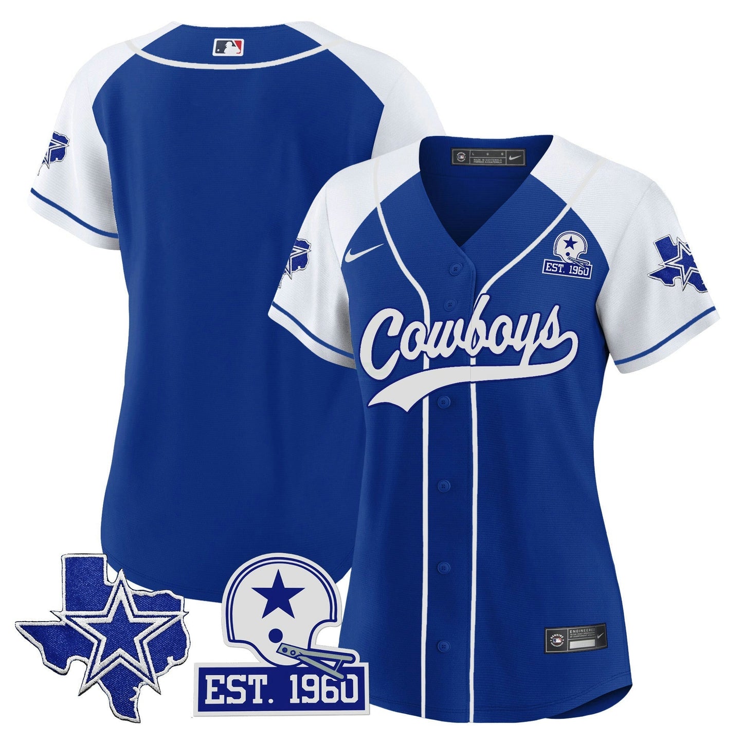 Camisa NFL Women’s Texas Patch Jersey