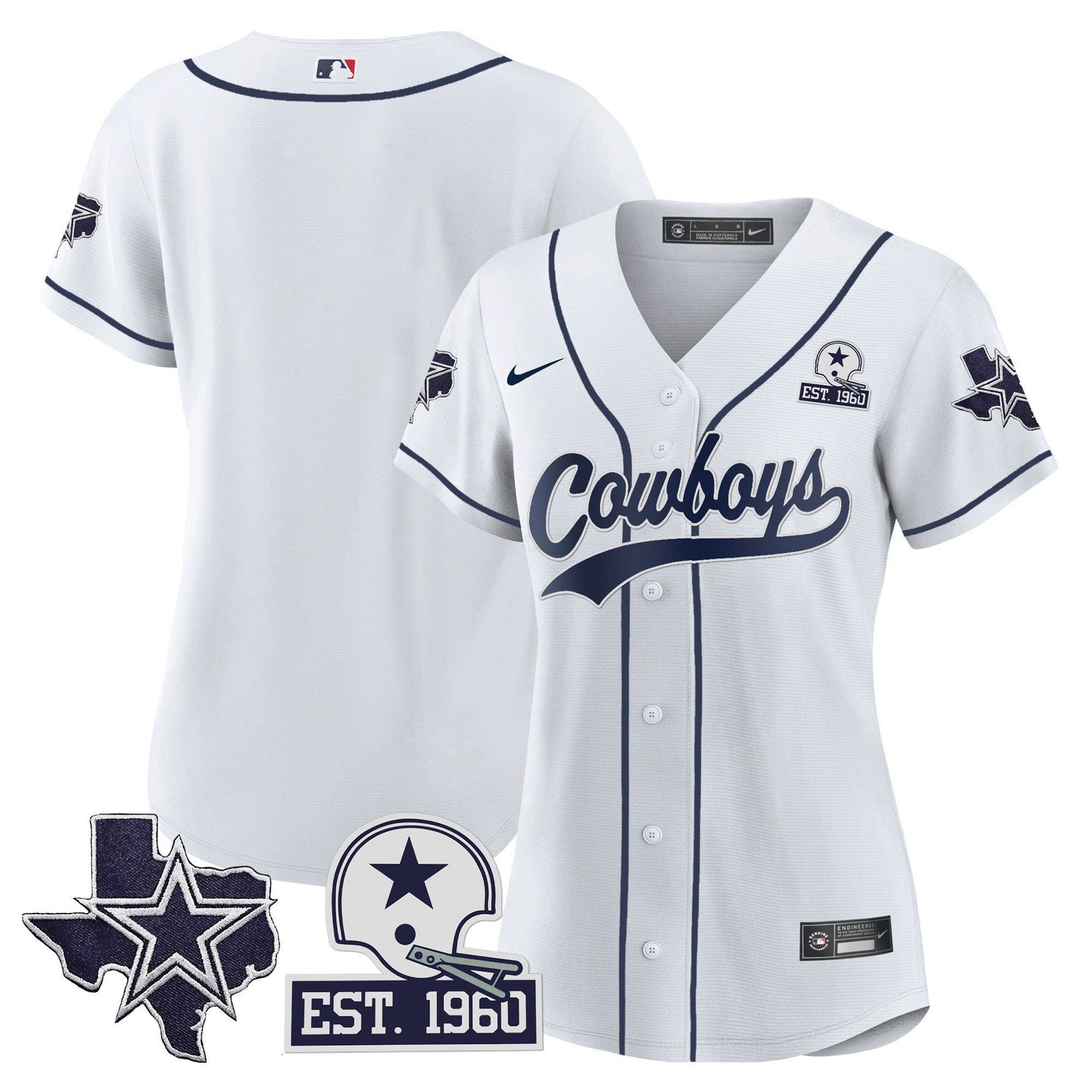 Camisa NFL Women’s Texas Patch Jersey