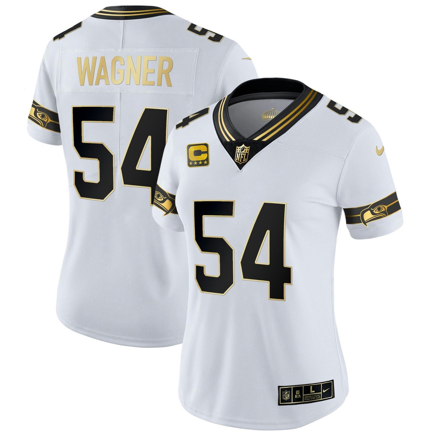 Camisa NFL Women’s Throwback & Dourada Jersey