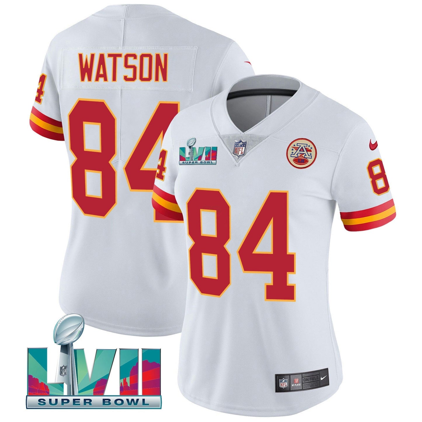 Camisa NFL Kansas City Chiefs Women’s Throwback Limited Vapor Jersey