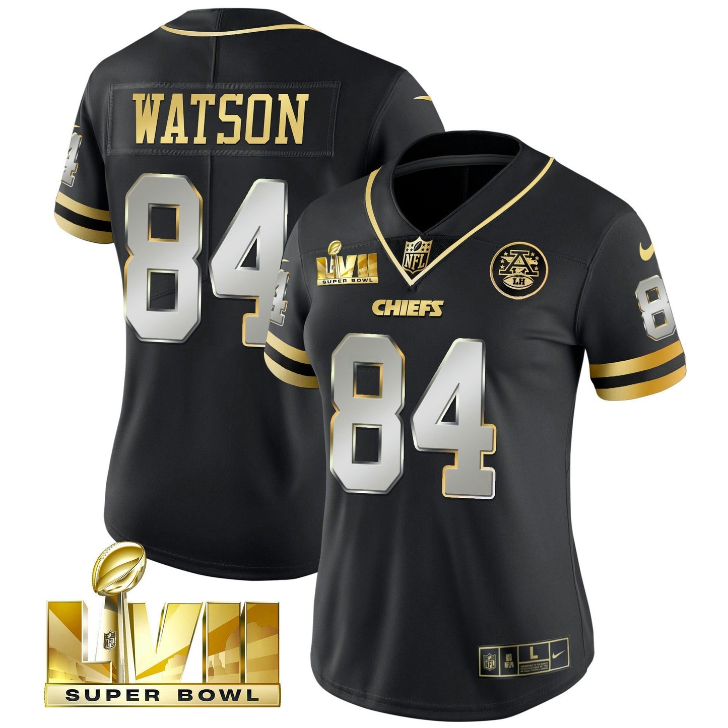 Camisa NFL Kansas City Chiefs Women’s Throwback Limited Vapor Jersey