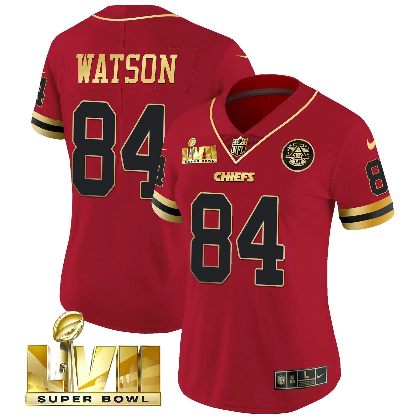 Camisa NFL Kansas City Chiefs Women’s Throwback Limited Vapor Jersey