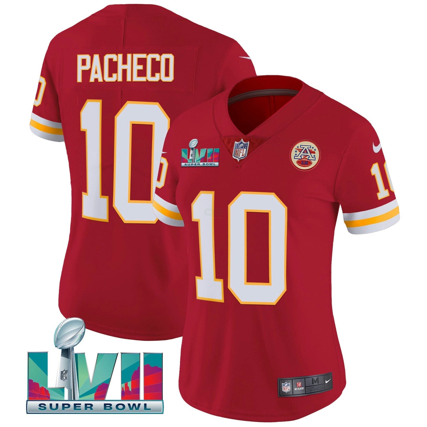 Camisa NFL Kansas City Chiefs Women’s Throwback Limited Vapor Jersey
