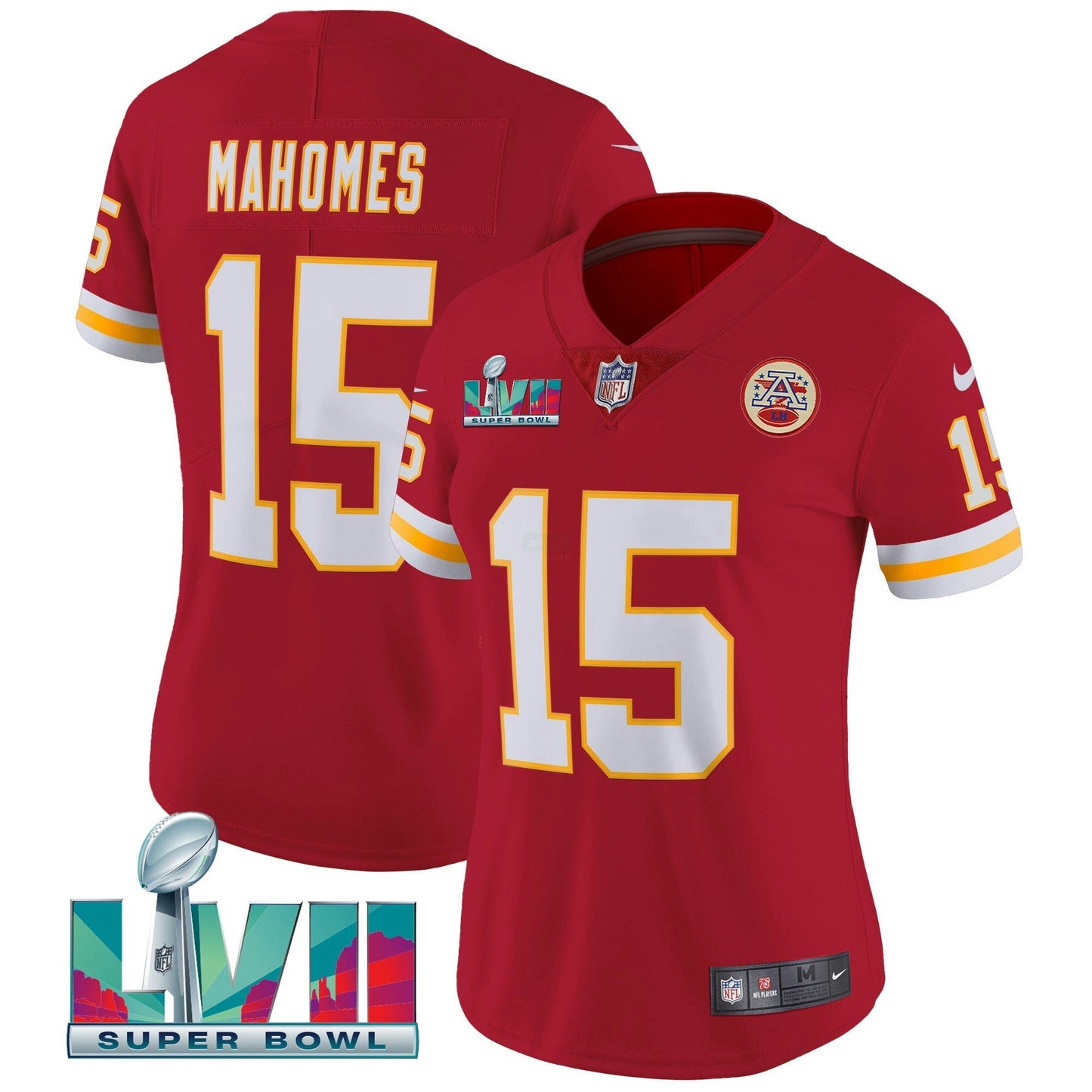 Camisa NFL Kansas City Chiefs Women’s Throwback Limited Vapor Jersey