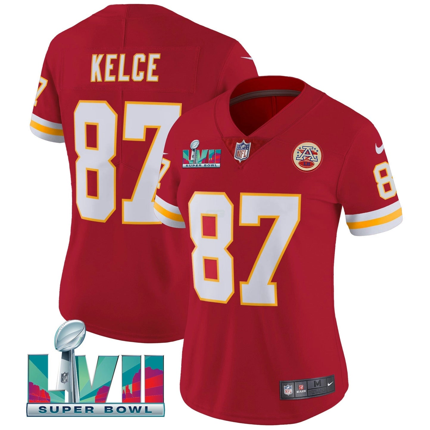 Camisa NFL Kansas City Chiefs Women’s Throwback Limited Vapor Jersey