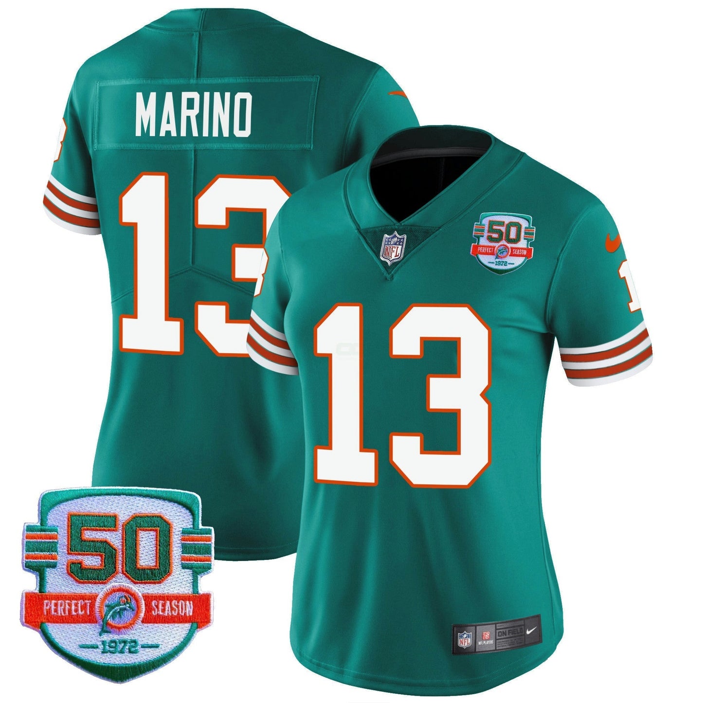 Camisa NFL Miami Dolphins Women’s Throwback Vapor Jersey