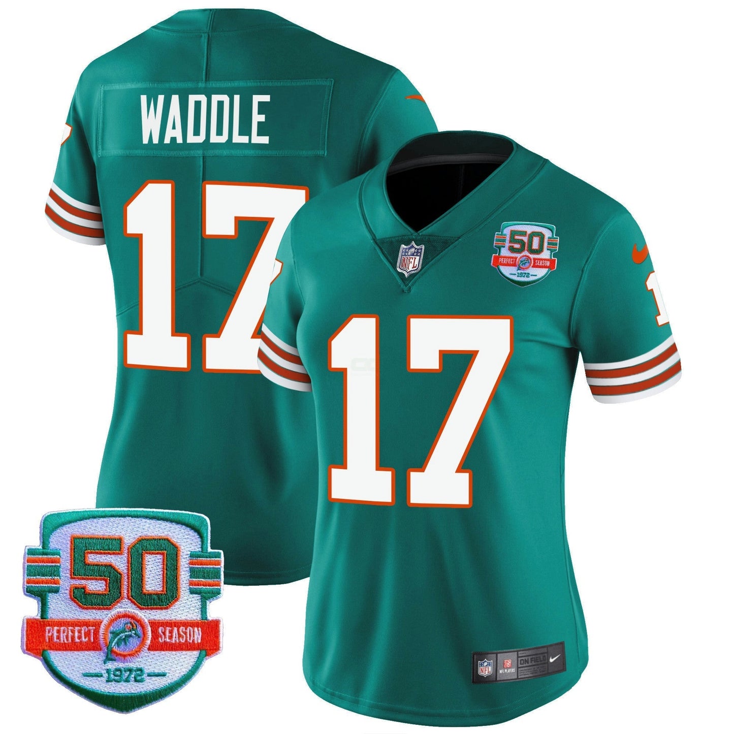 Camisa NFL Miami Dolphins Women’s Throwback Vapor Jersey